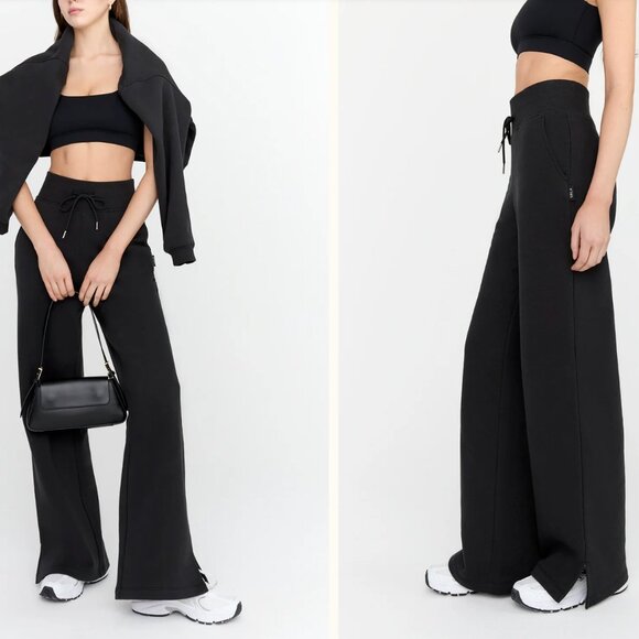 TALA Everyday Wide Leg Jogger - Milk - M - New Without Tags - Picture 2 of 5